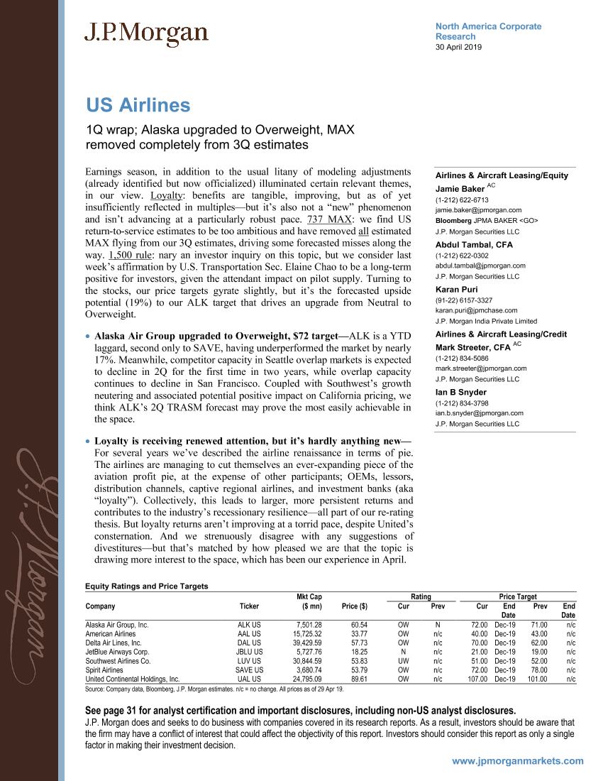 J.P. 摩根-美股-航空业-2019年Q1美国航空业总结-2019.4.30-34页J.P. 摩根-美股-航空业-2019年Q1美国航空业总结-2019.4.30-34页_1.png
